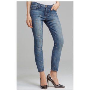 Current/Elliott gold star skinny jeans